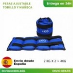 Manubri alla caviglia 1 paio2kg / 2.5kg / 3kg pesi caviglia zavorra caviglia manubri 