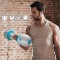 Manubri Palestra Regolabili 2 x 5 kg, 5 in 1 Manubrio Peso Regolabile Fitness