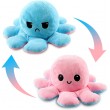 20*10cm Gigante Peluche di Polpo Reversibile, Giocattoli di Polpo a Doppia Faccia