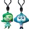 Portachiavi Clip Disney Inside Out 2 Serie 53, 1 di 11 da collezionare, Figure Bag Clip, Ideal Regali