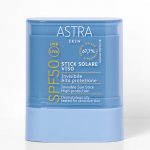 ASTRA SPF50 - Stick Solare Viso Alta Protezione Invisibile, Ideale per Pelli Sensibili, 67,7% Ingredienti Naturali