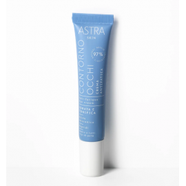 ASTRA SKIN Contorno Occhi Crema Antifatica Liftante​​ - 97% Naturale con Acido Ialuronico e Caffeina, Idratazione 24H e Effetto