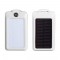 Batteria Portabile Solare 12000mAh​​ Power Bank con Torcia, Bussola & 2USB Ricarica a Energia Solare e Doppia Protezione CE/RoHS