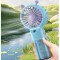 Mini Ventilatore Spray 4 Velocità​​ | Ventilatore con Nebulizzatore & Umidificazione per Interni/Esterni - Verde, Giallo, Viola