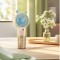 Mini Ventilatore Spray 4 Velocità​​ | Ventilatore con Nebulizzatore & Umidificazione per Interni/Esterni - Verde, Giallo, Viola