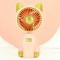 Mini Ventilatore Portatile USB con Luce Led a forma di gatto 4 tonalità + Ricarica pratica USB Incluso, confortevole