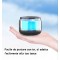 Altoparlante wireless: Design Mini in Blu Trasparente con Luce LED, Bluetooth 10m e 5W Potenza​