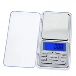 Bilancia Tascabile Argento: 200g×0.01g Precisione, Funzione PCS e Portatile in Tasca​