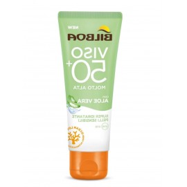 BILBOA Aloe Vera Spray Viso SPF50+: Protezione Solare Idratante per Pelli Sensibili, Effetto Fresh Senza Ungere​