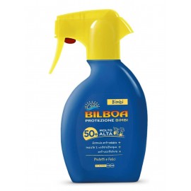 ​​BILBOA Protezione Bimbi SPF50+: Spray Anti-Sabbia & Idroresistente 2X, 0% Alcool