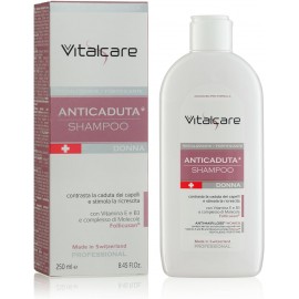Vitalcare Shampoo Anticaduta Donna Professionale: Rinforzo Capelli con Follicusan