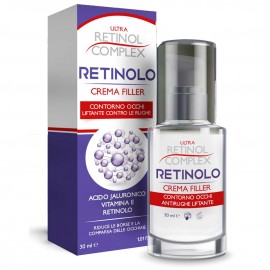 CONTORNO OCCHI ANTIRUGHE TRIPLO EFFETTO! RETINOLO 0.3% + ACIDO IALURONICO - LIFT IMMEDIATO contro BORSE/OCCHIAIE