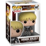 Funko Attack On Titan Armin Arlelt (Chase Edition Possible!) Vinyl Figurine No. 1447 Unisex Pop! Multicolore