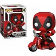 Funko Pop! Ride: Deadpool - Deadpool on Scooter - Personaggio in vinile da collezione