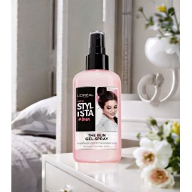 L'Oréal Paris Stylista The Bun Gel Spray per Creare Chignon Pieni e Naturali 200ml