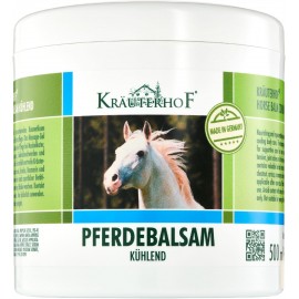 Kräuterhof Pferdebalsam Kuhlend A Base Di Estratti Vegetali Di Ippocastano, Arnica, Rosmarino e Minzoel, 100ml 250ml, 500ml