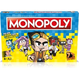 Winning Moves Monopoly Lyon Gamer, gioco da tavolo per bambini, da 2 a 6 giocatori, dagli 8 anni in su