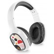 Music Sound Shiny - Cuffie wireless con padiglioni omnidirezionali - 14 ore di riproduzione - Bianco