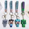 Ciondoli in silicone con personaggi in miniatura di Minecraft, quattro stili