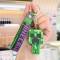 Ciondoli in silicone con personaggi in miniatura di Minecraft, quattro stili
