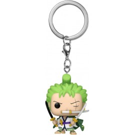 Funko Pop! Keychain: One Piece - Roronoa Zoro- Mini Figura in Vinile da Collezione Novità Portachiavi - Riempitivi per Calze