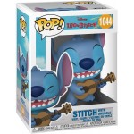 Funko Pop! Disney: Stitch With Ukulele - Disney: Lilo & Stitch - Figura in Vinile da Collezione