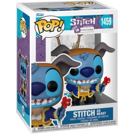 Funko POP! Disney: Stitch Costume - Beast - Lilo And Stitch - Figura in Vinile da Collezione