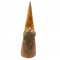 Peluche di Babbo Natale! Grande (8,5 x 32 cm) e piccolo (6,5 x 23 cm): un ornamento con un cappello.