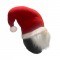 Peluche di Babbo Natale con sacchetto di fagioli, misure 14x16x25 cm! Indossauncappellorosso e sfoggia una barba bianca!