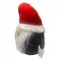 Peluche di Babbo Natale con sacchetto di fagioli, misure 14x16x25 cm! Indossauncappellorosso e sfoggia una barba bianca!