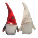 Peluche di Babbo Natale 41x15 cm! Disponibile in rosso e bianco: il regalo di Natale perfetto.