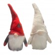 Peluche di Babbo Natale 41x15 cm! Disponibile in rosso e bianco: il regalo di Natale perfetto.