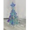 ALBERO DI NATALE LUMINOSO 40X22 CM! CON LED MULTICOLORE E ALIMENTAZIONE USB - DECORAZIONE FESTIVA BRILLANTE