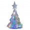 ALBERO DI NATALE LUMINOSO 40X22 CM! CON LED MULTICOLORE E ALIMENTAZIONE USB - DECORAZIONE FESTIVA BRILLANTE