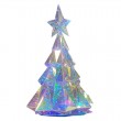 ALBERO DI NATALE LUMINOSO 40X22 CM! CON LED MULTICOLORE E ALIMENTAZIONE USB - DECORAZIONE FESTIVA BRILLANTE