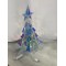 ALBERO DI NATALE LUMINOSO 40X22 CM! CON LED MULTICOLORE E ALIMENTAZIONE USB - DECORAZIONE FESTIVA BRILLANTE