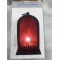 Striscia luminosa a LED per camino, orologio decorativo! Effetto fiamma 27 x 15 cm: classica lampada natalizia.