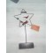 Stella di Natale a LED GEV 28X15CM! Luce calda di GNOME e XMAS - Modello a batteria (batteria non inclusa)