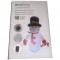 Babbo Natale Gonfiabile Kmt Style! 2 Altezze: 1.2m e 1.5m con Luci - Decorazione Natalizia per Esterni