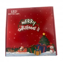 Wisdom Luci Natalizie Confezione Regalo! 3 Misure con Foro Centrale - LED Decorativi per un Natale Magico