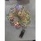 Wisdom Palline Luminose Arcobaleno! 10 LED con Effetto Iridescente, 1.8m Luce Calda - Magia Natalizia in Filo Trasparente