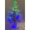 ALBERO DI NATALE LUMINOSO 40X60 CM! LUCI LED MULTICOLORI CON STELLA - DECORAZIONE FESTIVA MAGICA