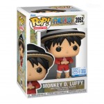 Funko Pop! Monkey D. Luffy ONE PIECE N°2052 - Edizione da Collezione con Cappello di Paglia