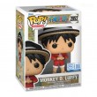 Funko Pop! Monkey D. Luffy ONE PIECE N°2052 - Edizione da Collezione con Cappello di Paglia