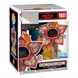 POP! Premium: Stranger Things - Demogorgon 1831 Original (On Fire) - Figura in Vinile da Collezione - Merchandising Ufficiale