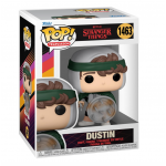 Lo Strano - Funko Pop! TV: Stranger Things - Hunter Dustin Henderson With Shield​​ - Aka Senzadenti