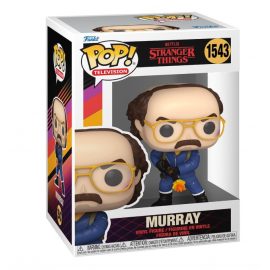 Funko Pop! TV Lo Strano: Murray Bauman With FT 1543 - Stranger Things Figura in Vinile da Collezione
